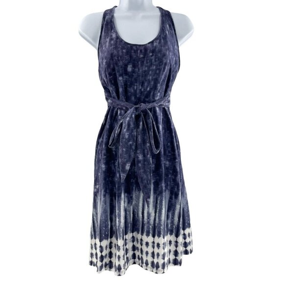 Patagonia Kiawah Island Tie Dye Dress In Blue - Picture 2 of 6